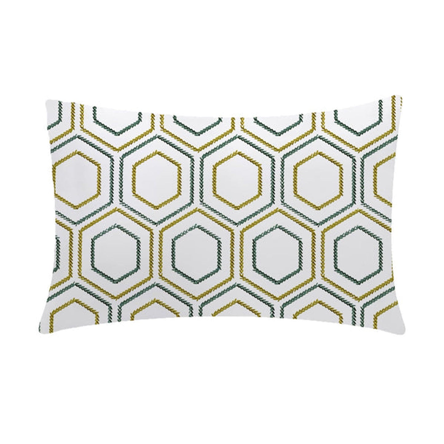 Cotton Linen Fabric Set of 4 Pillows