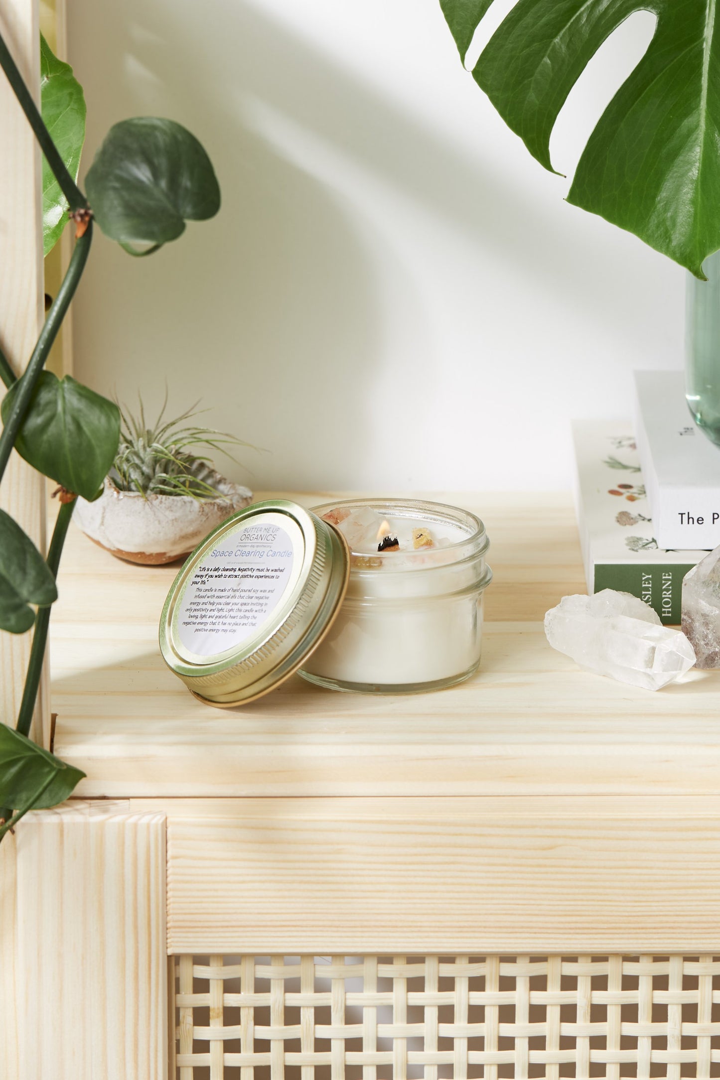 Organic Soy Space Clearing Candle