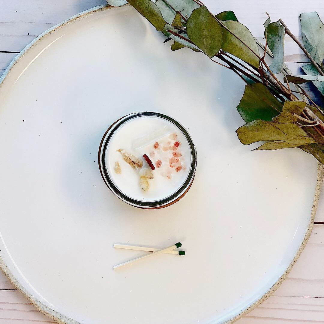 Organic Soy Space Clearing Candle